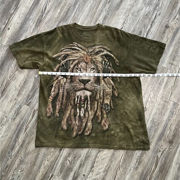 The Mountains 2011 "Manimals" Rastafarian Lion Tee L - Picture 6 of 6